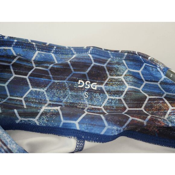DSG Women's High Rise 7/8 Performance Pockets Leggings 50+ UV Blue S - Picture 6 of 8